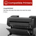 PFI-1700 Pigment Ink Tank 700ml with New Chip Replacement for Canon PFI-1700 Ink for imagePROGRAF PRO 2000 4000 4000S 6000 6000S Large-Format Printer, 12-Pack (MBK/PBK/C/M/Y/R/GY/B/PGY/PC/PM/CO)
