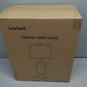 26" Vintage Ceramic Table Lamp for Home Decor, Farmhouse Retro Terracotta Lamp with Handles for Living Room, Rustic Pottery Bedside Nightstand Lamps for Bedroom, End Table, Entryway (Bulb included)