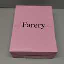 Farery 4-in-1 Rotating Blow Dryer Brush Set | Oval Volumizing Barrel, 1.5" & 2" Rotating Brushes, and Diffuser | All-in-One Hot Air Brush for Fast Drying, Volumizing, and Smoothing