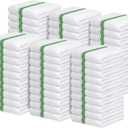 Avalon Towels Terry Bar Mop Towels (Value Pack of 60) Size 16"x19" – Absorbent and Durable, Multipurpose Cleaning Rags, Cotton Cleaning Cloths, Terry Cloth Rags, Reusable Shop Rag