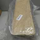 Whitewash Seagrass Tank Basket with Lid Woven Toilet Roll Storage Basket with Sections Rectangular for Organize Snack Toys (Large Compartment 16.5inch L x 5.5inch W x 5.5inch H)