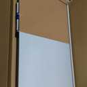 ARCOBIS Cork Board White Board Combo, 36 x 24 Inch Bulletin Board, Magnetic Dry Erase Board & Corkboard for Wall, Vision Board for Home, Office, School, Black Frame