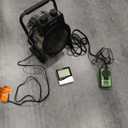 Greenhouse Heater with Digital Thermostat, Grow Tent Heaters, Overheat Protection, Fast Heating for Green House, Flower Room, Yellow-Black