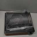 Vinyl Record Player with Speakers Vintage Turntable for Vinyl Records Belt-Driven Turn Table Support 3-Speed, Wireless Playback, Headphone, AUX-in, RCA Line LP Phonograph for Sound Enjoyment Black