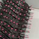 Hair Dryer Brush Blow Dryer Brush in One, Upgraded 4 in 1 Hair Dryer and Styler Volumizer with Negative Ion Anti-frizz Ceramic Titanium Barrel Hot Air Hair Straightener Brush