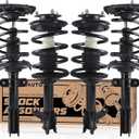 Front + Rear Struts Assembly Shocks Compatible with 2006-2013 Chevy Impala / 2014-2016 Chevrolet Impala Limited Coil Spring Shock Absorber