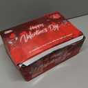 SpringFlower Valentines Day Cards, Valentines Greeting Card with Light Up Glasses,Classroom Valentines Exchange Gifts Valentines Party Favors School Classroom Valentine's Prizes