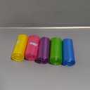 Forid Small Bags for Bathroom - 2.6 Gallon Garbage Bags Unscented,Extra Thick Strong Wastebasket Can Liners for Home Office Bedroom,150 Bags Multi Colored