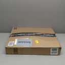 Modern Semi Flush Mount Ceiling Light Fixture, Brushed Nickel Dining Room Light Fixture, 2-Light Glass Foyer Lighting Fixtures 12.8" Small Ceiling Lights for Hallway Living Laundry Room Bedroom