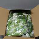 Lvydec Wisteria Artificial Flowers Garland, 4Pcs Total 28.8ft White Artificial Wisteria Vine Silk Hanging Flower for Home Garden Outdoor Ceremony Wedding Arch Floral Decor