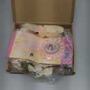 Ceenna Baby in Bloom Baby Shower Decorations Mom to Be Sash and Dad to Be Pin Flower Crown Mommy Sash Set for Gender Reveals Shower Party Favors Pregnancy Dress Gift