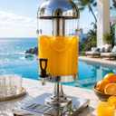 2.2 Gallon Drink Dispensers for parties with Thick Stainless Steel Base