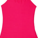 Girls Jasmine Beach Sport Halter One Piece Swimsuit, Pink, Size XL (16)
