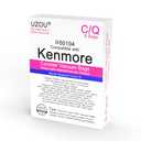 8 Pack Style C/Q Canister Vacuum Bags for Kenmore 50104, Micro Filtration Premium Dust Bags Fit Kenmore Style C Q 5055 50557 50558 Type C-5 Models