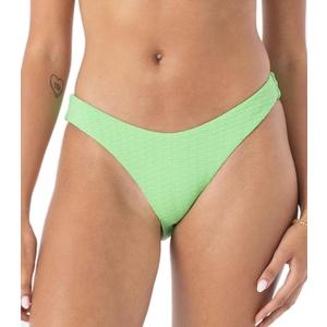 Roxy Women's Bikini Bottoms  Low Rise, Swimwear, UPF+50, Pool, Surfing, Swimming, Beachwear (Large, Green)