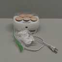 Conair Double Ceramic Hot Rollers for Long, Medium & Short Hair, 5 Ceramic Flocked 1½Inch Heated Hair Rollers with Clips, Hot Curlers for Women, Volume & Curls, Dual Voltage, Pink/White