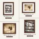 GraduationMall 11x14 Wooden Picture Frames,Display Photos 8x10 with Mat or 11x14 Without Mat,UV Protection Acrylic,Wall or Tabletop Display,Rustic Brown Set of 2