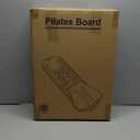 Pilates Board,Multifunctional Rebound Abdominal Board,Foldable Pilates Reformer Set, Ab Core Trainer Machine,Ab Exercise Board,Abs Workout Equipment for Women Home Gym Equipment (Black)