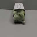 DEELAND Pack of 2,Double-Sided Faux Fur Plush Decorative Throw Pillow Covers Fuzzy Striped Soft Pillowcase Cushion Covers for Sofa Couch Bedroom Green 20x20 inch