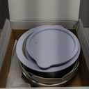 CAROTE Tri-Ply Stainless Steel Cookware Set with Stand-Up Lid, 11Pcs Pots and Pans Set Non Stick, Induction Kitchen Cooking Sets with Detachable Handle, Oven Safe to 600°F, Non Toxic Dishwasher