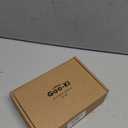 Goo-Ki 5 Inch Hole Center Cabinet Pulls Antique Brass Zinc Alloy Kitchen Drawer Pull Handles, 6 Pack Antique Bronze Retro Brass Hardware for Furniture,2202-GT-128