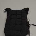 YFGBCX Water Bottle Holder with Strap Carrier Bag - Quilted Puffer Sling Crossbody Accessory