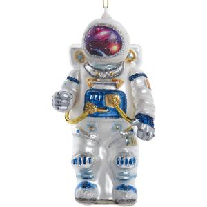 Kurt S. Adler Astronaut Glass Ornament 5.5"