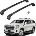 330lbs Lockable Roof Rack Cross Bars Fit for 2021-2026 Chevrolet Chevy Suburban & Tahoe & GMC Yukon/Yukon XL & Cadillac Escalade/Escalade ESV Aluminum Heavy Duty Roof Rails Crossbar