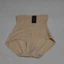 Tummy Control Shapewear Panties for Women High Waisted Body Shaper Slimming Shapewear Underwear Girdle Panty (Small, Beige-smooth Fabric)