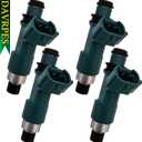 4PCS FJ1053 15710-65J00 Fuel Injector Fuel Spray Nozzle 12 Holes Disc Engine For Suzuki SX4 2.0L-L4 2007 2008 2009 Replace#FJ1053M1357676604G2199