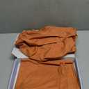 VACVELT 4PCS Cot Sheets, 31 x 75 Inch Caramel Pumpkin Cot Fitted Sheet, Ultra Soft and Breathable Microfiber Bed Cover Snug Fit for Narrow Twin/RV Bunk/Camper Bunk/Guest Beds/Trifold Mattress