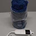 Heated Blanket Heated Throw, Electric Blanket 50"x60" Heating Blanket with 8 Hours Auto Off 10 Fast Heating Levels Machine Washable Sherpa Heated Blanket with Overheating Protection (Navy)