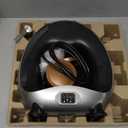 3 in 1 Single Serve Coffee Maker for K Cup, Ground and Tea Leaves, Grey Mini K Cup Coffee Brewer with One Button Operation,1400W 20s Fast Heating,Small Spaces for Bedroom/Dorms/Office/Kitchen