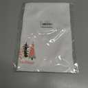 Merry Christmas Tree Kitchen Towels 16x24 Inch, Coquette Pastel Bow Christmas Tree Hand Towels for Bathroom Decorative, Preppy Pink Xmas Dish Tea Towel for Kitchen Decor