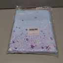 Cheerland Fabric Tablecloth Iridescent Party Decorations Confetti Table Cover for Birthday Party Decorations Iridescent Party Supplies Wedding Table Decorations