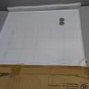 U Brands Magnetic Dry Erase Calendar White Board, 30" x 20", White Wood Style Frame, Includes Magnets