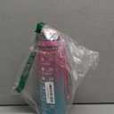 Enerbone Water Bottle, Leakproof BPA & Toxic Free, Motivational Water Bottle with Times to Drink and Straw, Fitness Sports Water Bottle with Strap for Office, Gym, Outdoor Sports (32 Ounces, Pink-Green)