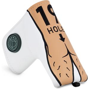 Magnetic Golf Headcover Funny Driver Headcover, 19th Hole Golf Club Head Cover for Woods and Driver Gag Golf Gift