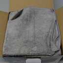 MR.SIGA Microfiber Cleaning Cloth, All-Purpose Microfiber Towels, Streak Free Cleaning Rags, Pack of 12, Grey, Size 32 x 32 cm(12.6 x 12.6 inch)