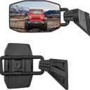 JOYTUTUS Wrangler Mirrors Doors Off Compatible with Wrangler JK TJ 1997-2018, Easy-Install Quick Release No Vibrate & Wobble Wrangler Doorless Side Mirrors for Safe Doors Off Driving (Not Fit JL)