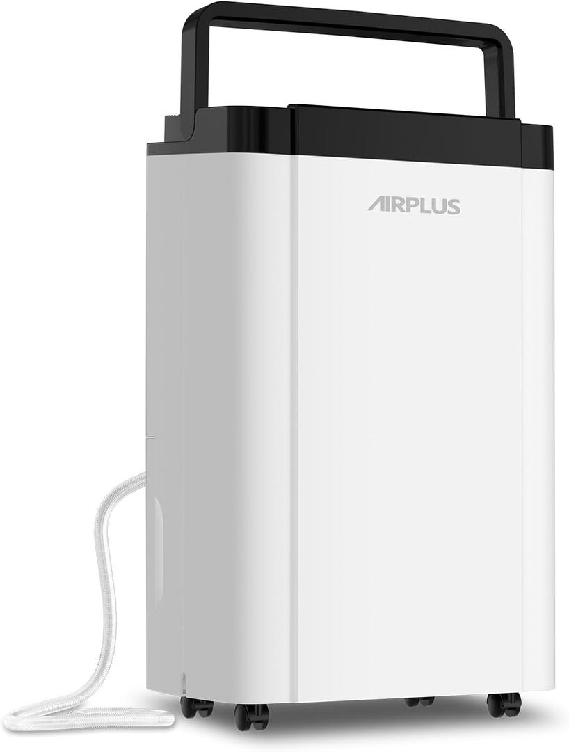 4,500 Sq. Ft. 50-70 Pints Dehumidifier for Home and Basement with Drain Hose, 0.8 gal Water Tank Capacity, Auto Shut off for Room, Bedroom, Bathroom