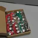 8 Pcs Jingle Bells Wrist Band Bell Percussion Instruments, PLULON Bracelet Percussion Instruments Musical Rhythm Band for Winter Party Decoration Favors Music Festival (Red, Green)