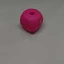 Kruuse Buster Soft Mini Feeder Cube for Dogs - Dog Feeder Toy - Canine Slow Food Feeder - Magenta Red