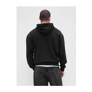 GAP Men's Sport Essentials Fleece Hoodie, Black, L