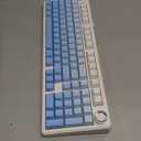 EPOMAKER X Aula F99 PRO Wireless Gaming Keyboard with 8000mAh Battery, Hot Swappable Creamy Keyboard, 2.4GHz/Type-C/BT5.0, NKRO, RGB Backlit for Win/Mac/Gaming (Blue Gradient)