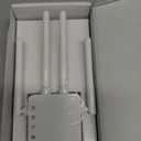 WiFi Extender, WiFi Extender Signal Booster Dual-Band(5.8G&2.4G) AC1200Mbps 10X Faster WiFi 6 Coverage to 13888 sq. ft & 150+ Devices, WiFi Range Extender, WiFi Booster Extender for Home