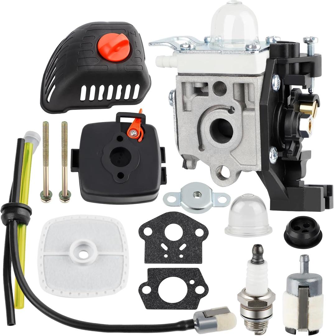 SRM 225 Carburetor for Echo SRM-225 GT 225 PAS 225 PE 225 SHC 225 PPF 225 Trimmer Weedeater with SRM 225 Air Filter Case Cleaner Cover Fuel Line Tune Up Kit