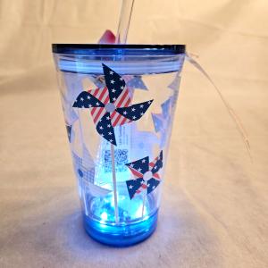 LUUM GLO&GO LED 18oz Tumbler Windmill