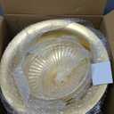 Sziqiqi Gold Metal Urn Vases: 8.6in 2 Pcs Flower Weddings Centerpieces Arrangements for Flower Compote Vase for Wedding Decorations Table Pedestal Vase Bowl for Party