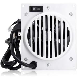 Hiorucet PF06-YJLF-B PF06-YJLF-F Wall Heater Blower Fan Kit for ProCom Ventless Space Heater Over 10,000 BTU with Automatic/Manual Thermostat, Replacement PF06YJLFB Vent-Free Blower Fan Accessory Kit. Black